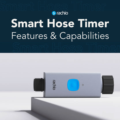 Rachio Smart Hose Timer promo video showing basic functionality.
